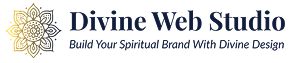 Divine Web Studio Logo Spiritual Website Design Agency
