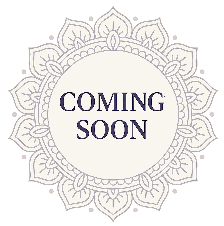 Coming soon preview for spiritual website portfolio